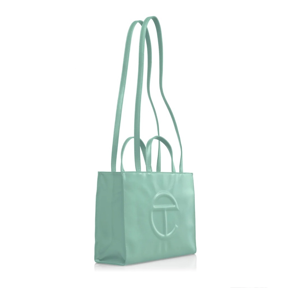 Telfar Medium Shopping Bag in Sage